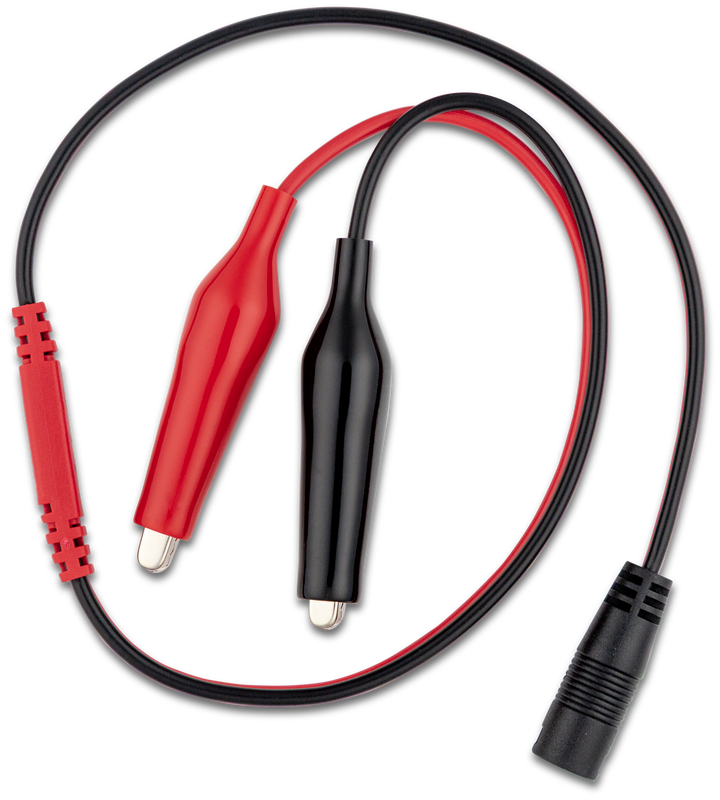 Cable Assembly - 3A Fused HTP Charger Cable w/ Clips, Red Fuse